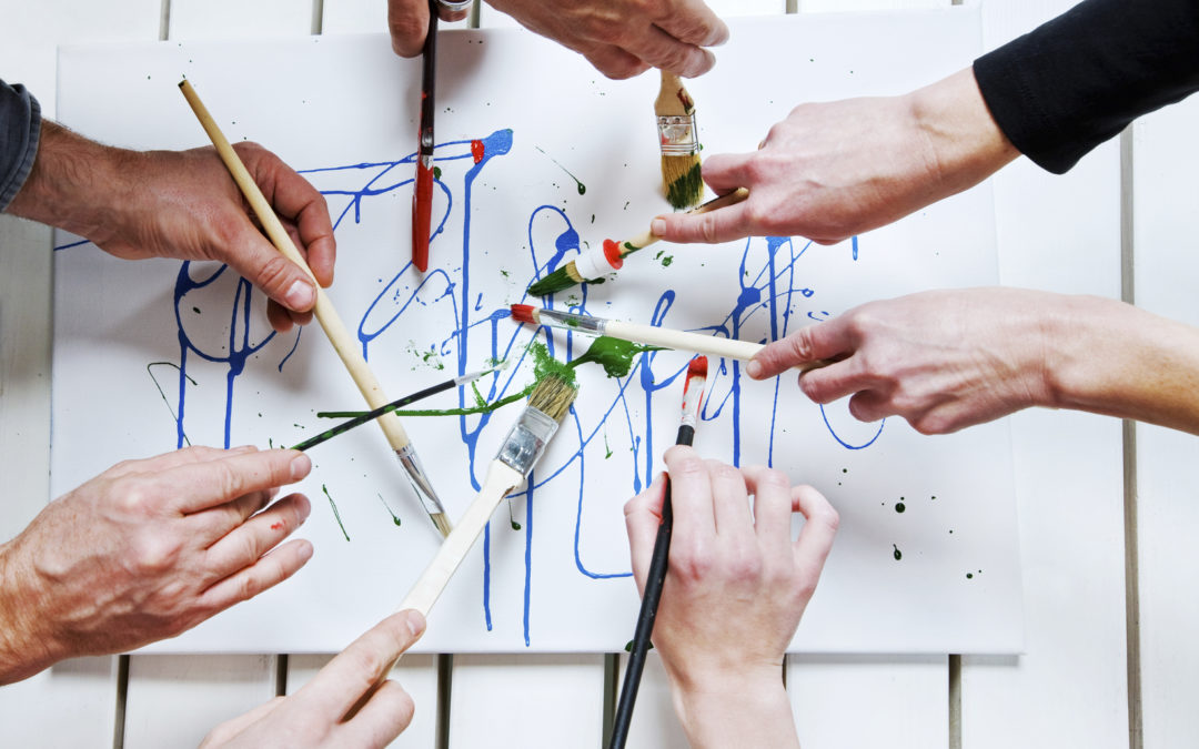 Art Is Not a Solitary Act: How Having a Team Can Make All the Difference